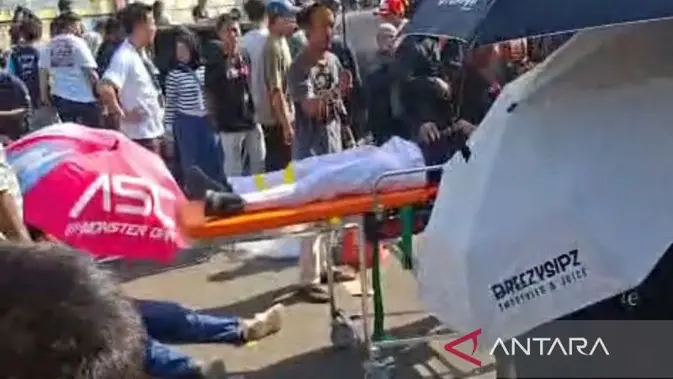 Polresta Banyumas Investigasi Penyebab Ambruknya Tribun VIP GOR Satria, 75 Orang Luka