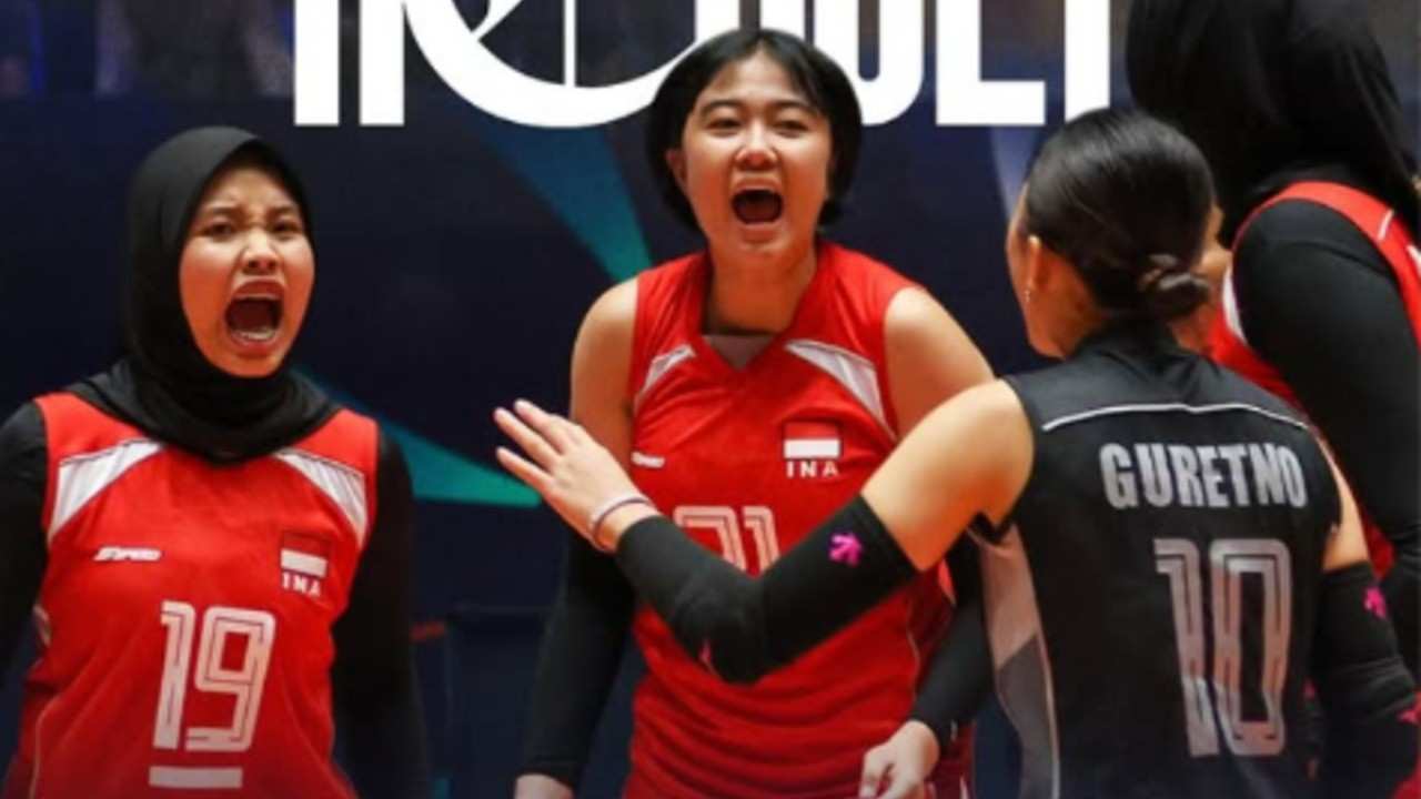 Megawati Hangestri Saksikan dari Tribun, Timnas Voli Indonesia Kembali Takluk dari Korea Selatan 1-3
