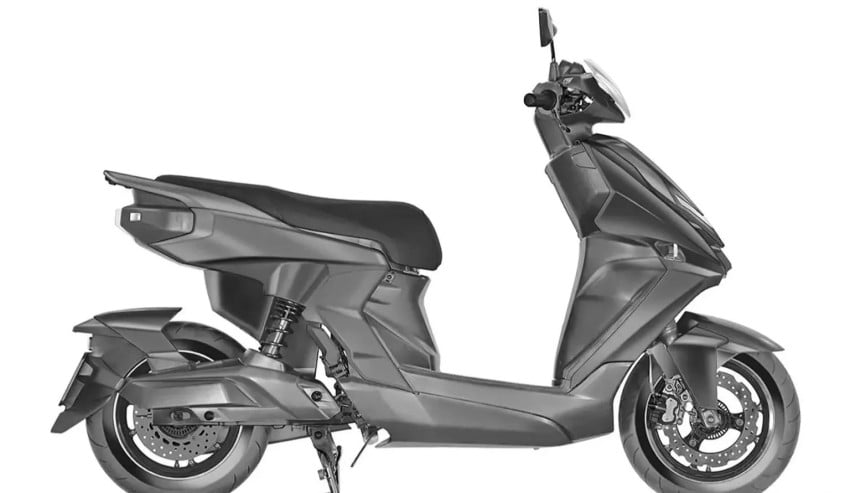 Bocoran Paten Yamaha: Skuter Listrik Sporty Siap Lawan Honda CUV e: dengan Motor Tengah dan Baterai Lepas