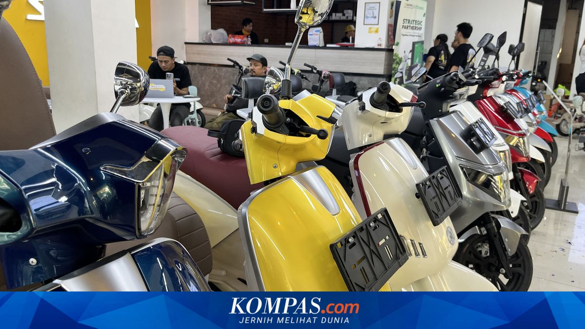 Target Penjualan Motor Listrik 2026 Hanya 75.000 Unit, Fenomena Wait and Seen Jadi Penghambat