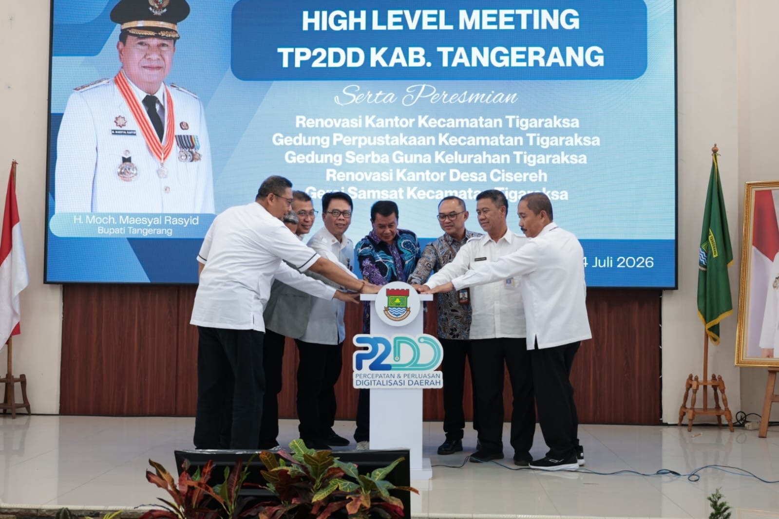 Mobil Keliling PBB-P2 QRIS Resmi Beroperasi di Tigaraksa, Bayar Pajak Tanpa Antre Panjang