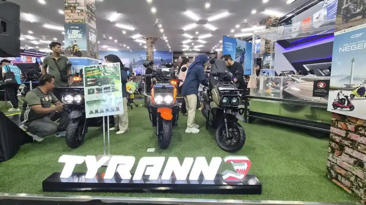 Indomobil eMotor Bukukan Hampir 3.000 SPK di Jakarta Fair 2026, Tyranno X Jadi Primadona