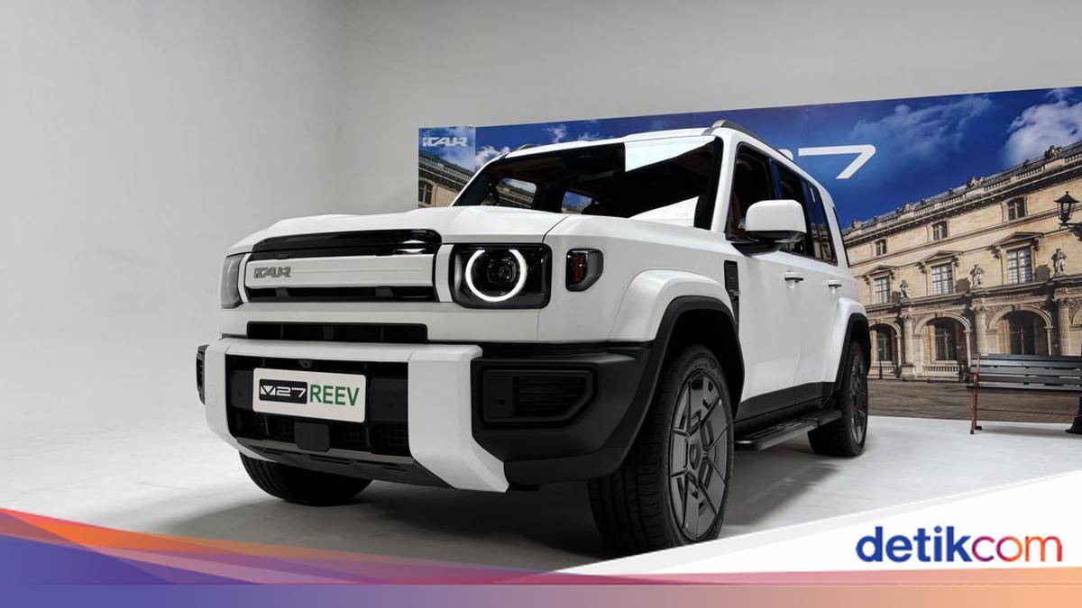 ICAR V27 Resmi Dipamerkan di GIIAS 2026, SUV Boxy REEV dengan Jangkauan 1.200 km