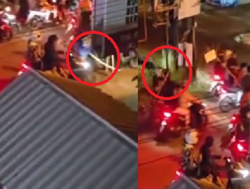 Video Pemuda Bawa Senjata Tajam di Persimpangan Hutan Kota Jambi Beredar, Warga Minta Polisi Cek