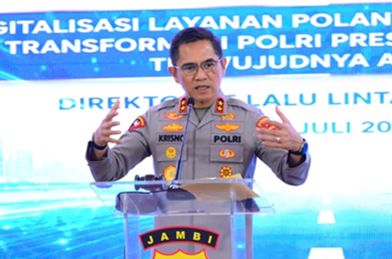 Kapolda Jambi Buka Rakernis Lantas, Tekankan Penegakan Hukum Harus Tetap Humanis di Tengah Digitalisasi