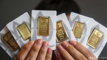 Harga Emas Antam Ambruk Lagi Rp 9.000 per Gram, Buyback Tersungkur ke Level Ini