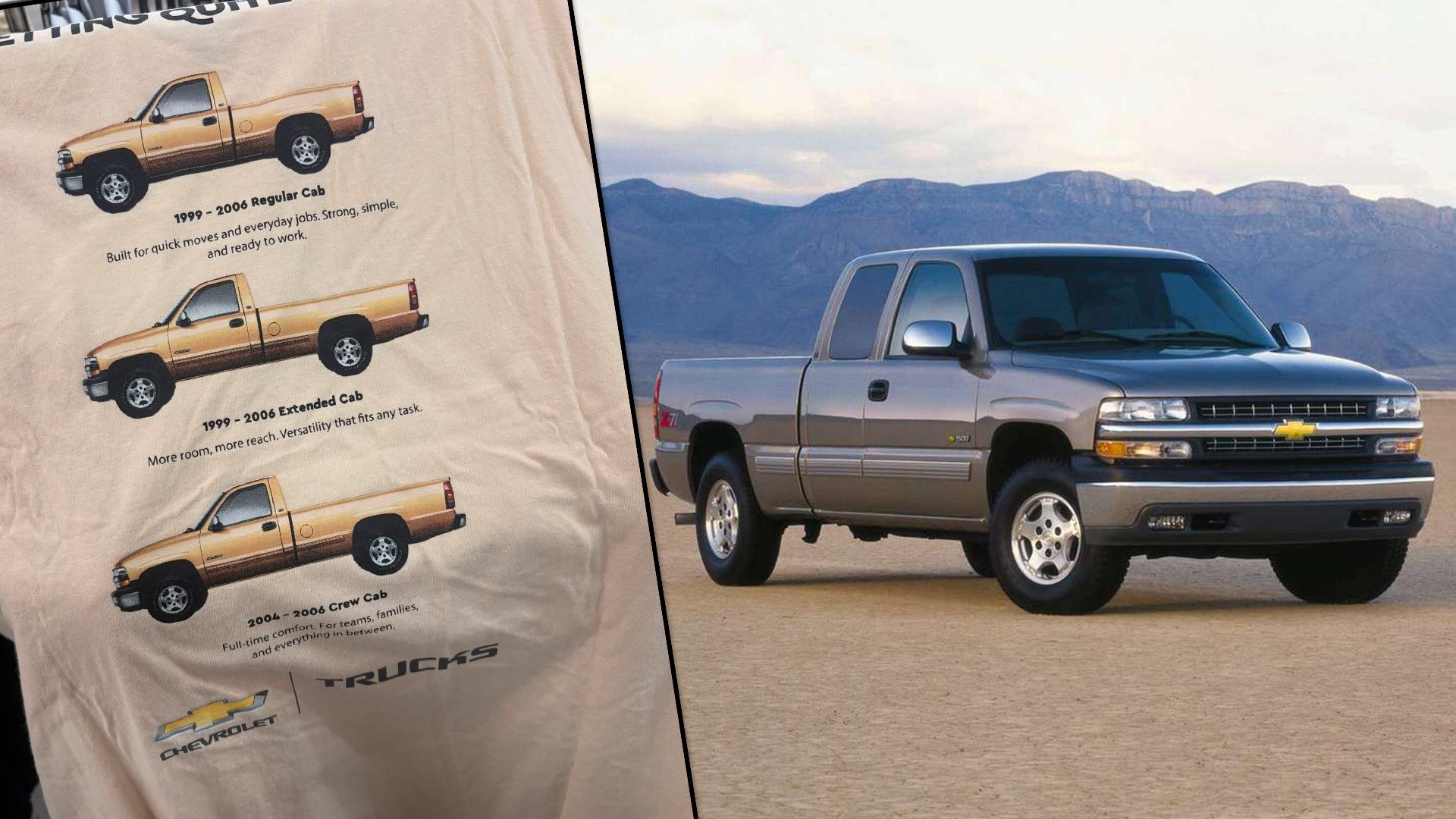Desain Kaos Chevrolet Silverado Buatan AI Gagal Total Bedakan Kabin Reguler dan Kabin Kru