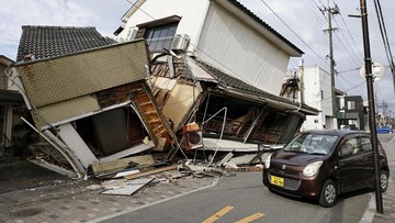 Gempa M 7,1 Guncang Kumamoto Jepang, 13 Orang Tewas dan Ratusan Bangunan Runtuh