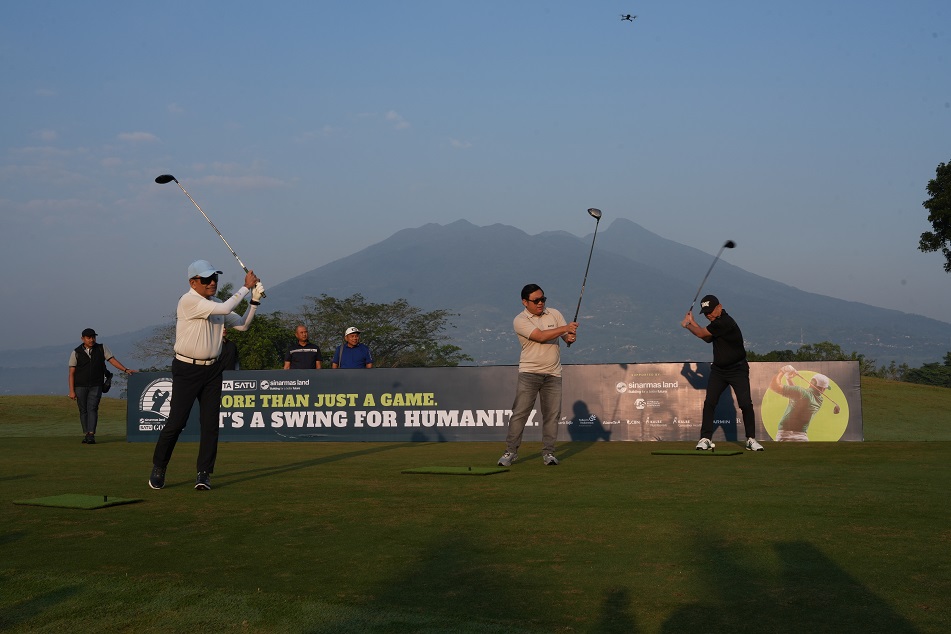144 Pegolf Ramaikan Sinar Mas Land Satu Golf for Charity 2026 di Rancamaya Bogor, Donasi Rp10 Juta untuk Yayasan