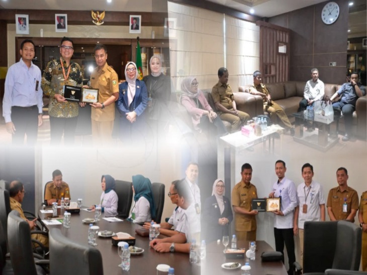 Bangun Sinergi Pembangunan, Bupati Kampar Ajak BRI, BNI, Mandiri Taspen, dan BPJS Ketenagakerjaan Perkuat Ekonomi Daerah