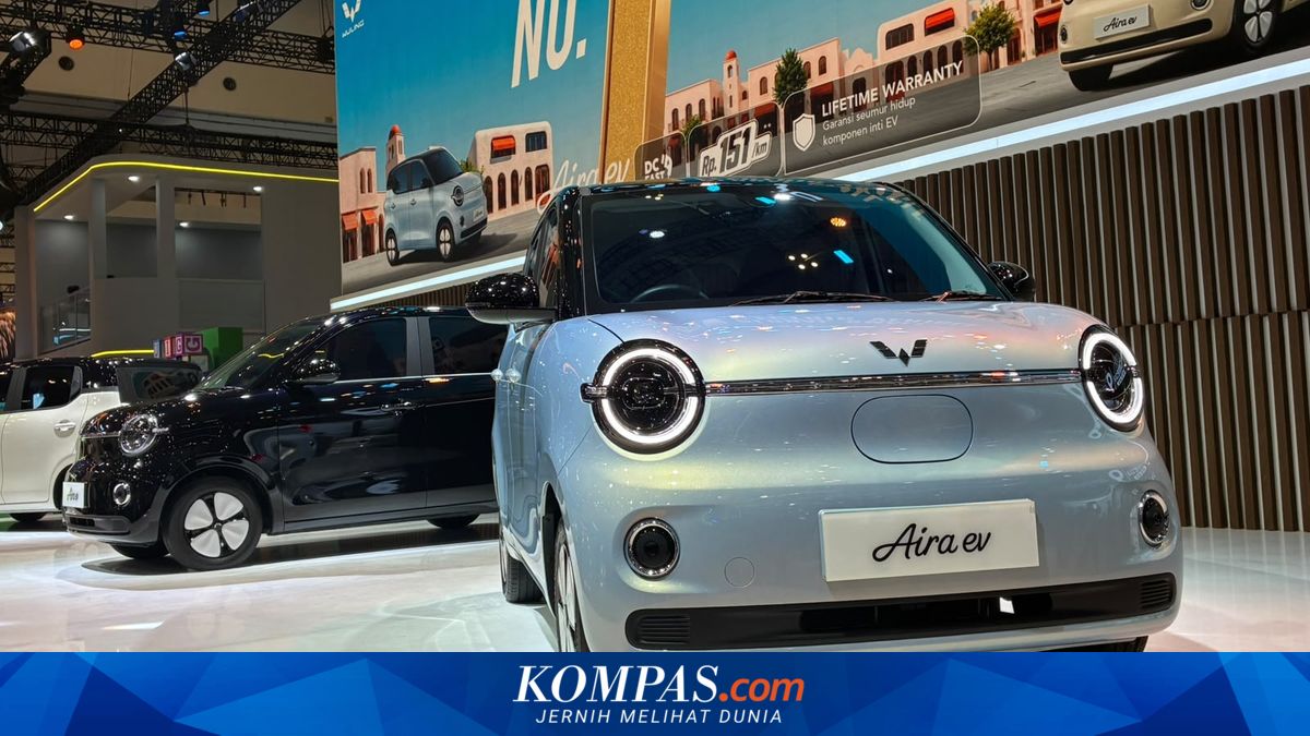 Wuling Aira EV Resmi Dijual Mulai Rp 155 Juta, Dua Pilihan Jarak Tempuh di GIIAS 2026