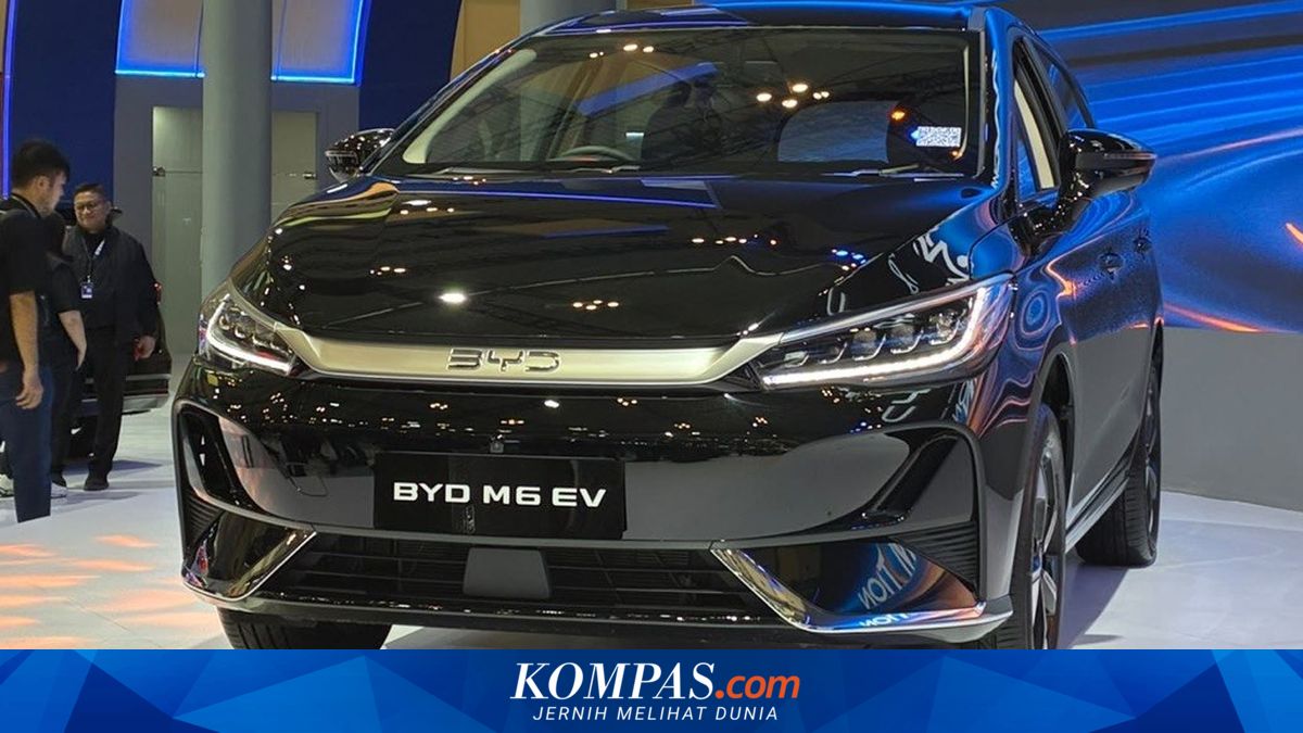 BYD M6 EV Rakitan Lokal Dijual Rp 395 Juta, Meluncur di GIIAS 2026
