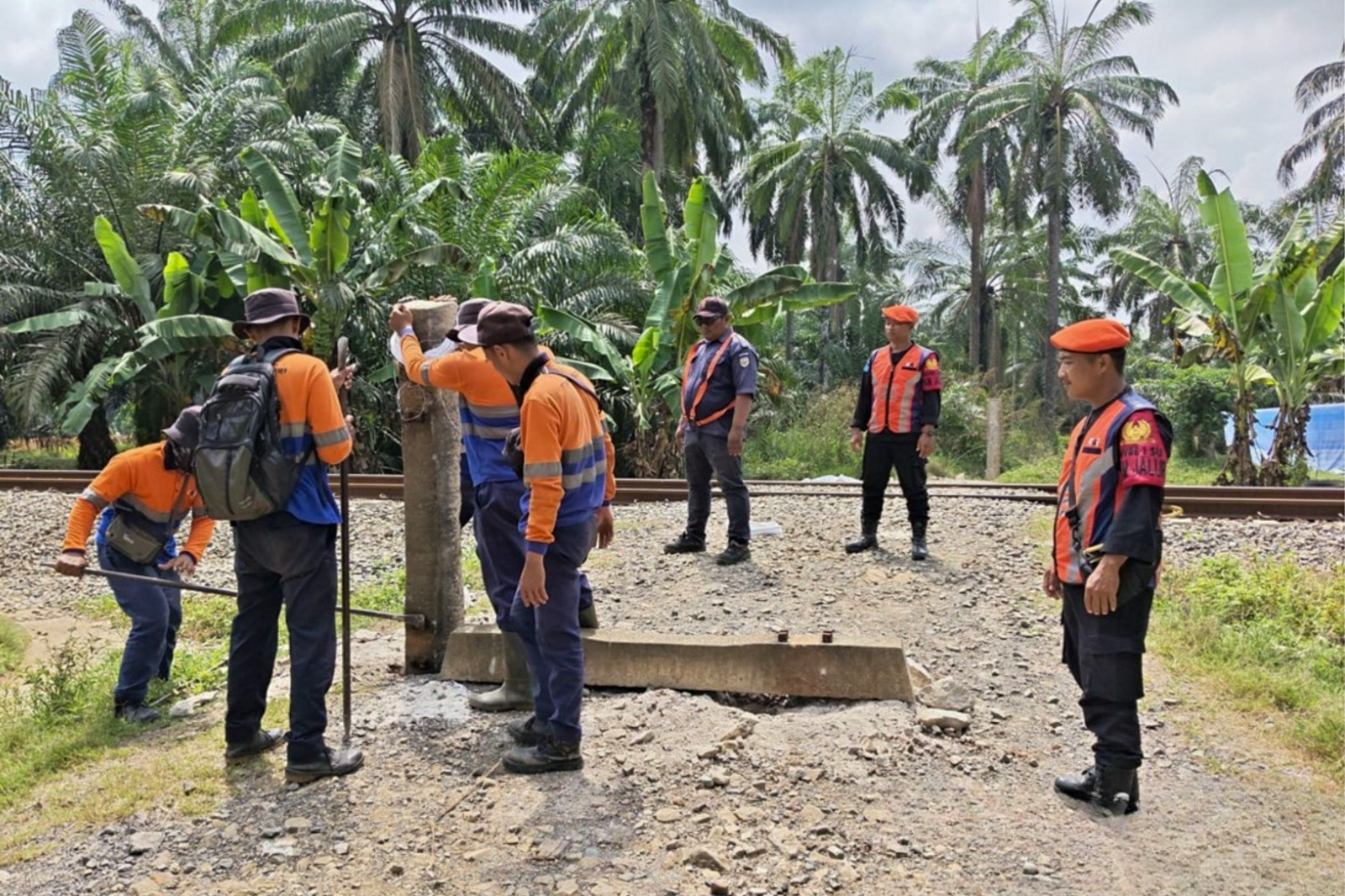 KAI Divre I Sumut Tutup 107 Perlintasan Liar, 32 Titik di Medan Paling Rawan