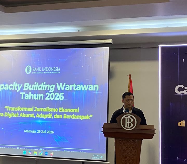 BI Sulbar Gelar Capacity Building 2026 untuk 60 Wartawan, Dorong Jurnalisme Ekonomi Adaptif di Era Digital