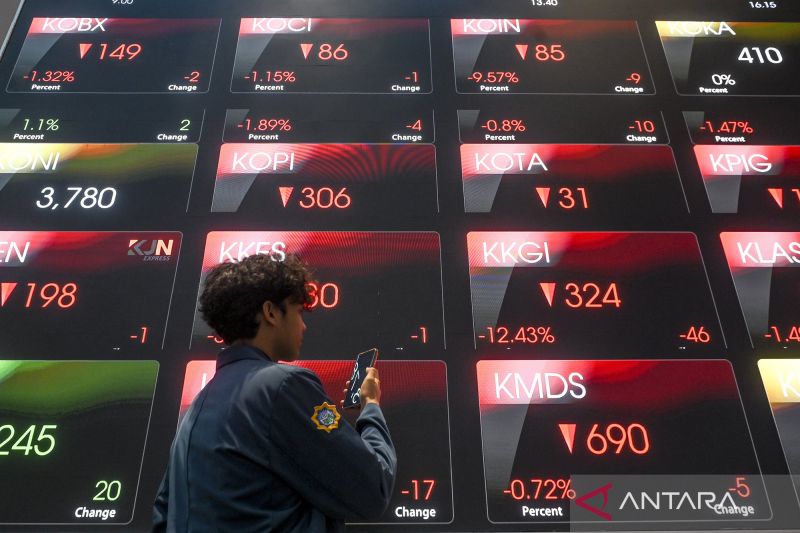 IHSG Ditutup Melemah 0,89% ke 6.130, Investor Wait and See Menanti Suku Bunga The Fed