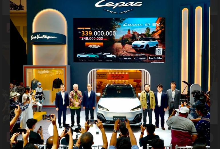 LEPAS E4 EV Resmi Dijual Rp339 Juta Selama GIIAS 2026, BEV Pertama dengan Jarak Tempuh 637 Km