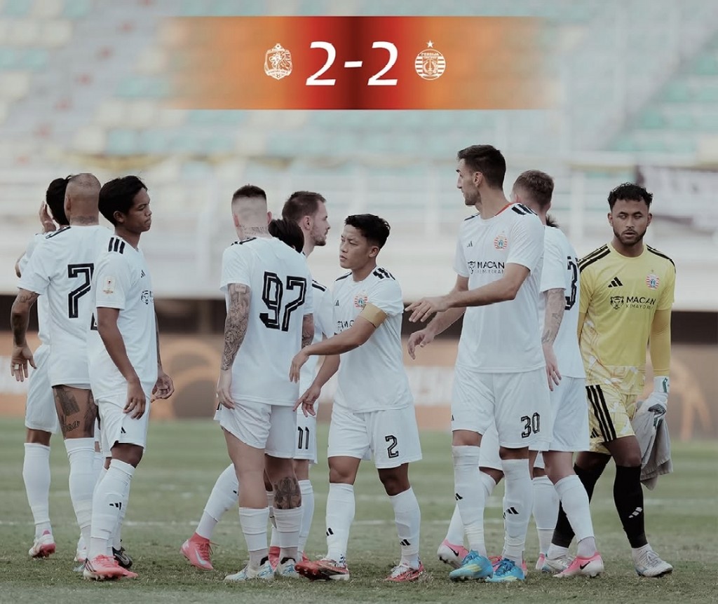 Stjepan Loncar Jadi Motor Kebangkitan Persija, Bangkit dari 0-2 Jadi 2-2 Lawan Port MTI FC