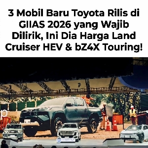GIIAS 2026: Toyota Rilis Land Cruiser HEV Rp2,7 Miliar dan bZ4X Touring Rp889 Juta, Plus Konsep FJ Retro & Hilux EV