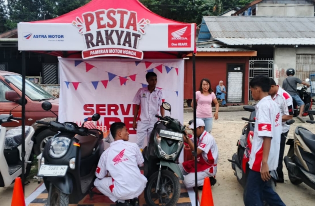 Asmo Sulsel Bawa Servis Kunjung dan Test Ride Honda EM1 e: ke Disdukcapil Ambon, Ini Tawaran untuk Instansi