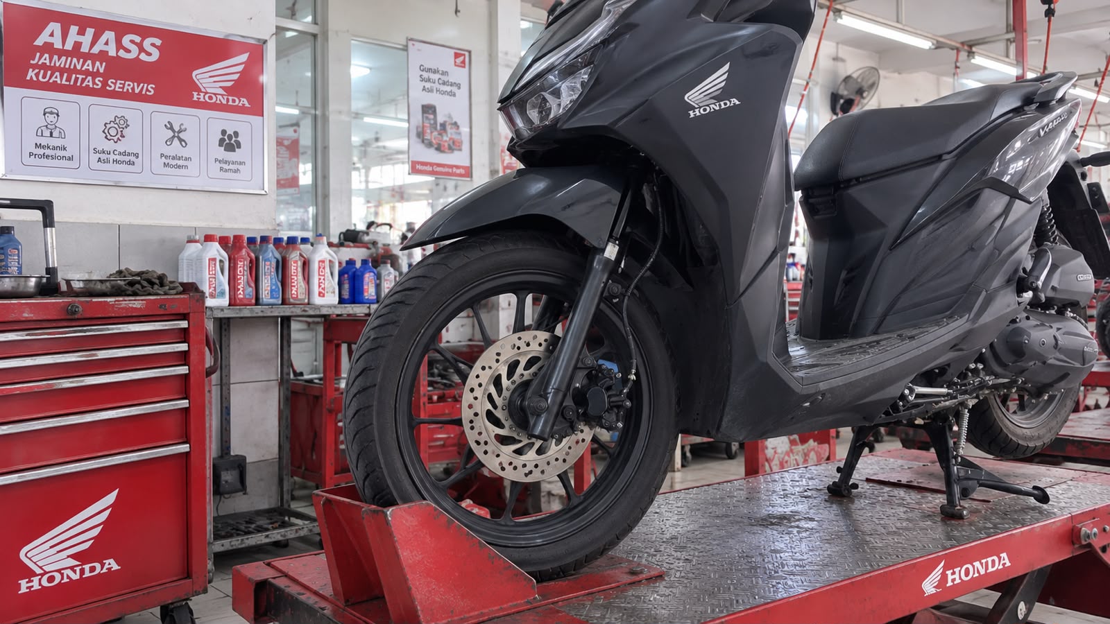 Panduan Servis Motor Honda Akhir Bulan: 3 Komponen Ini Jangan Dilewatkan Biar Motor Tetap Prima