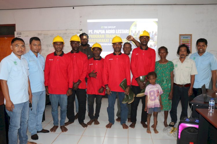 PT Papua Agro Lestari Buka Pelatihan Kompetensi bagi Anak Marga di Merauke, 5 Peserta Ikuti Program Satu Bulan