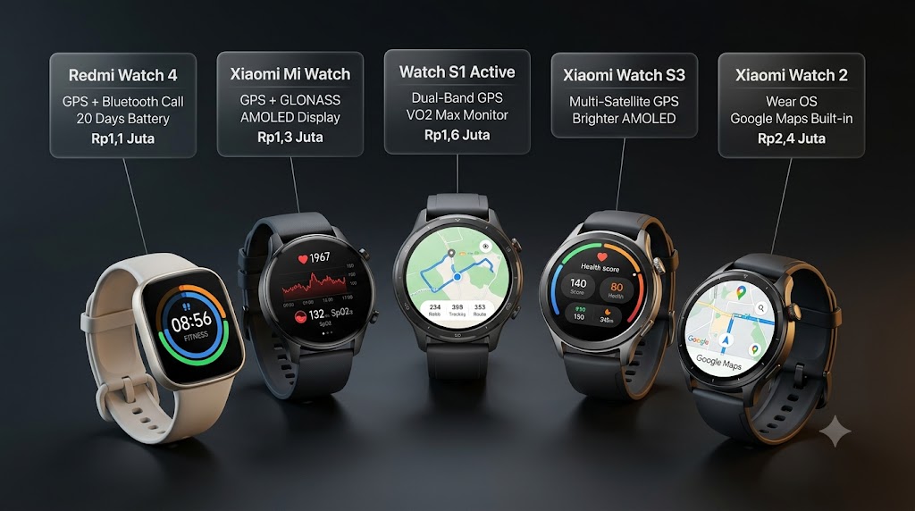 Review Redmi Watch 4 dan Xiaomi Mi Watch 2026: Layar AMOLED Rp1 Jutaan, Tapi Ada Kompromi yang Perlu Kamu Tahu
