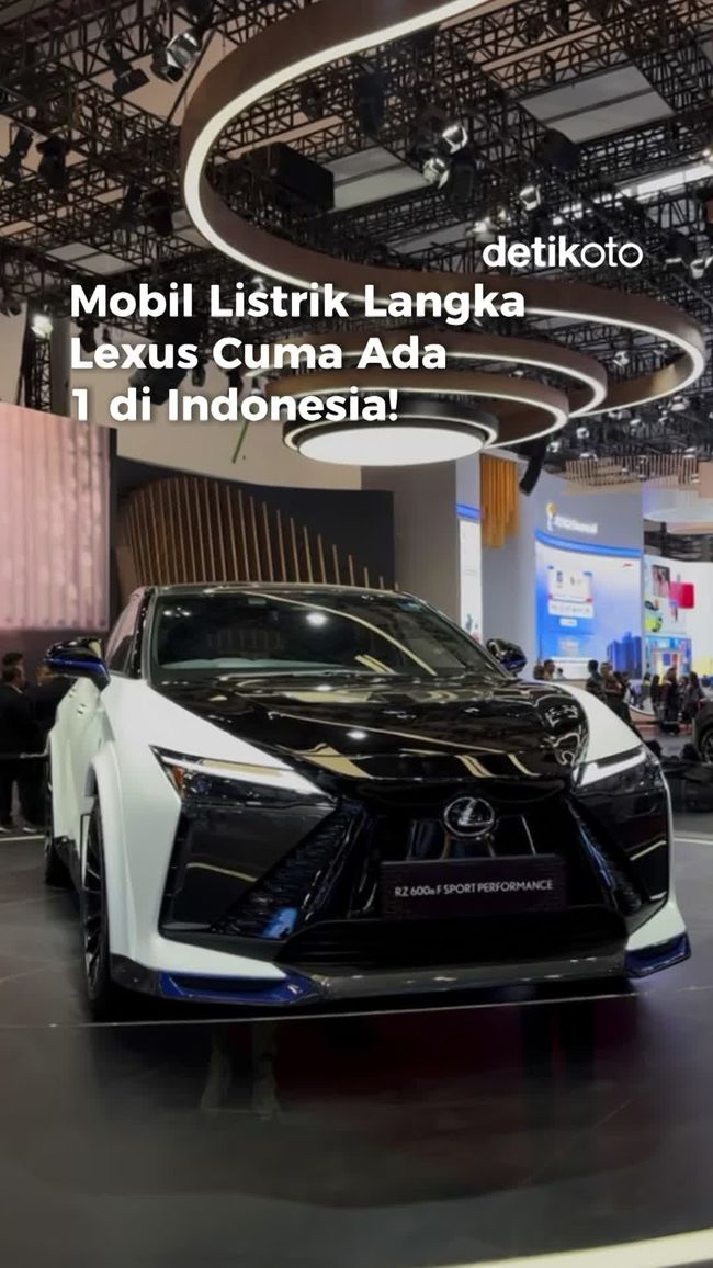 Lexus RZ 600e F SPORT Performance Meluncur di Indonesia: Cuma Satu Unit, Langsung Laku