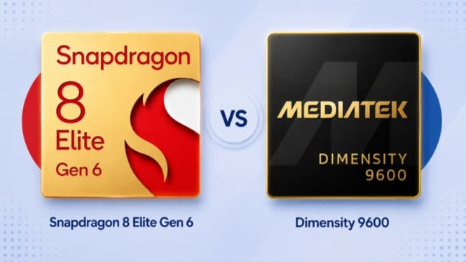 Analisis Snapdragon 8 Elite Gen 6 vs Dimensity 9600: Chipset 2nm Flagship 2026, Mana yang Lebih Unggul?