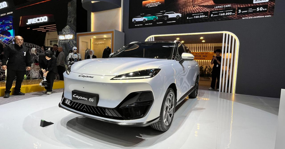 Lepas E4 EV Resmi Meluncur di Indonesia Harga Rp 349 Juta, Jarak Tempuh 600 Km