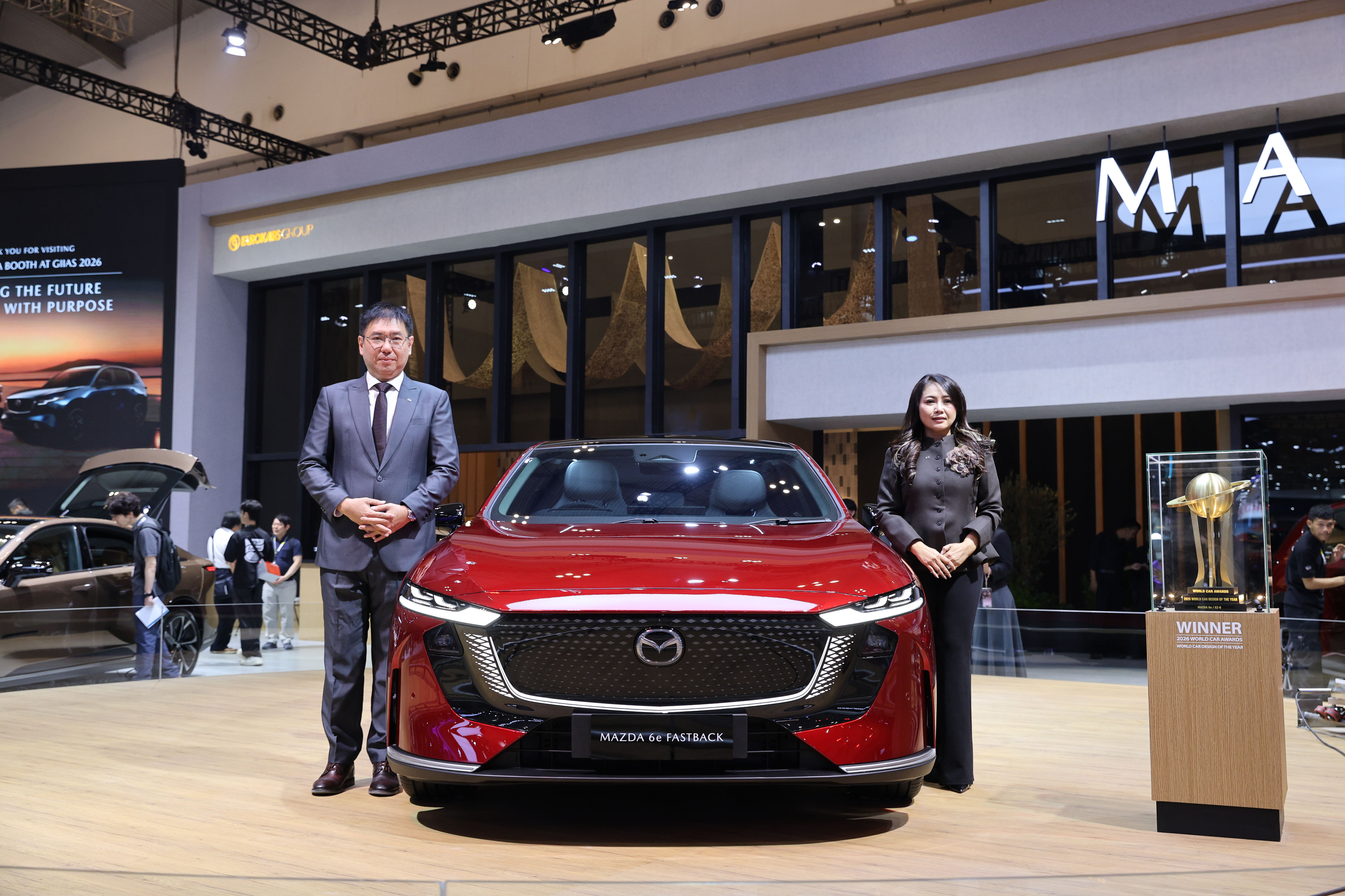 GIIAS 2026: Mazda CX-5 dan CX-30 Terbaru Meluncur, Mazda 6e Fastback EV Debut Rp 850 Juta