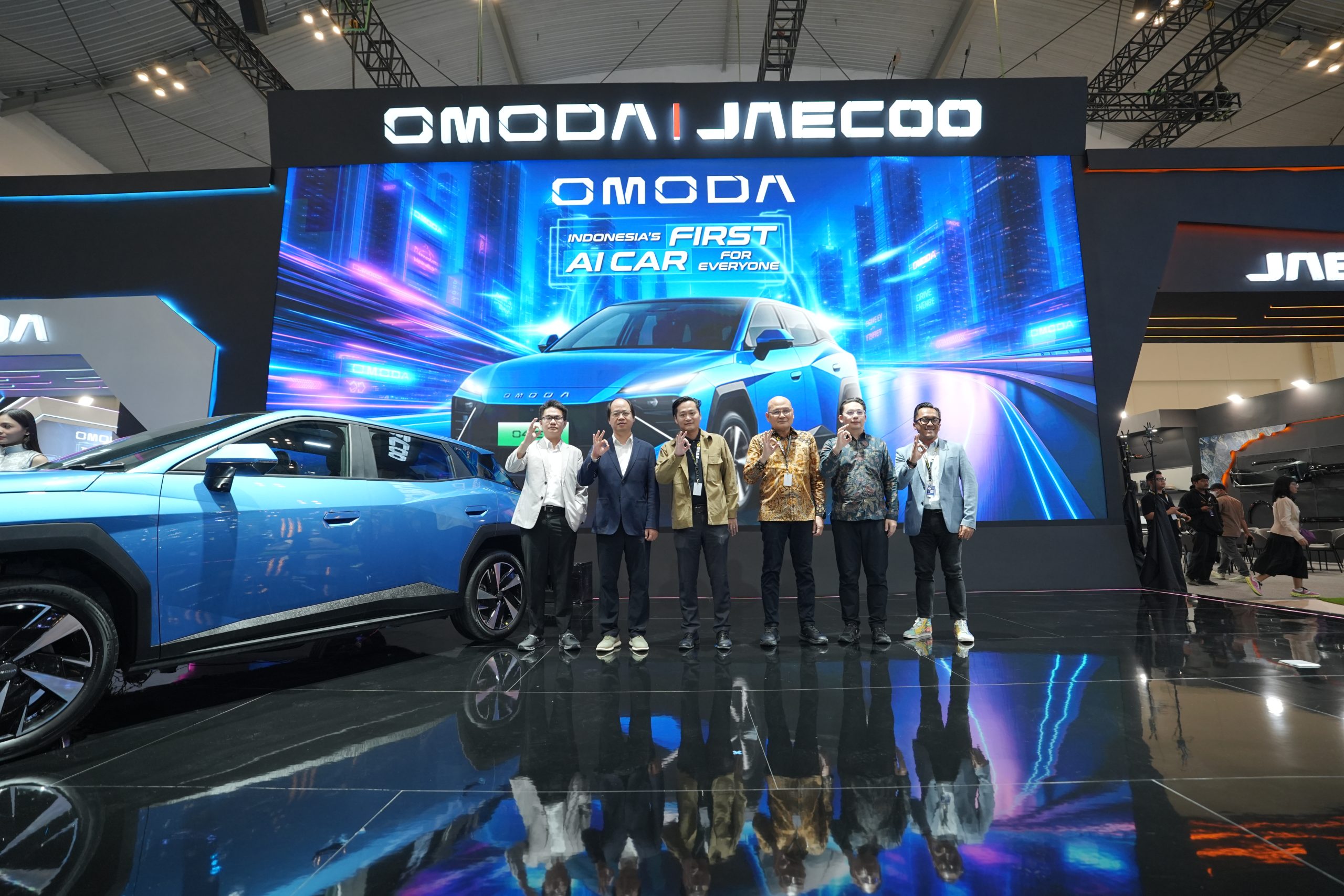 OMODA O4 EV Meluncur Perdana di GIIAS 2026, Indonesia Jadi Pasar Global Pertama