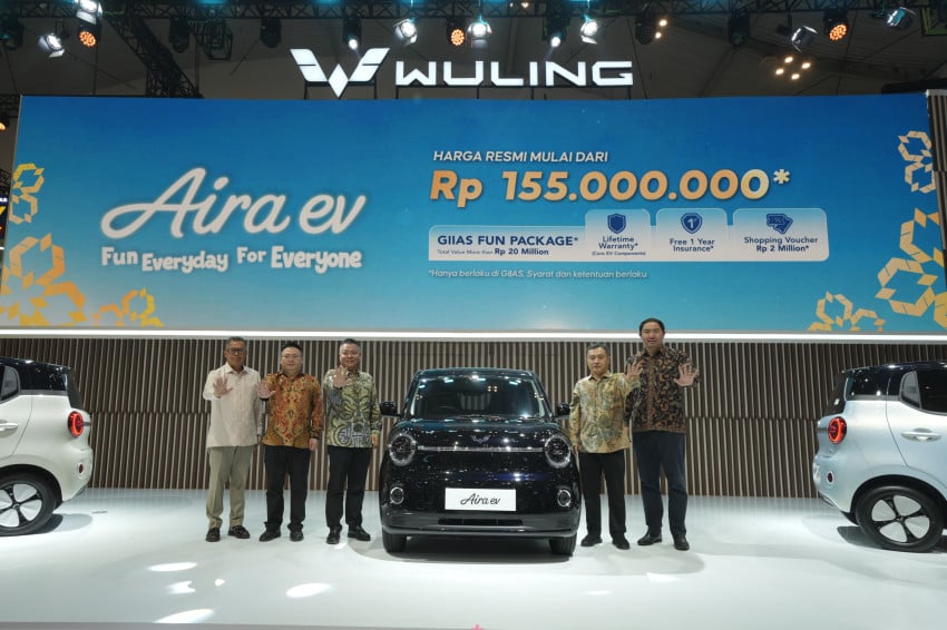 Wuling Aira EV Resmi Meluncur di GIIAS 2026: City Car Listrik Rp 200 Jutaan dengan Jarak Tempuh 301 Km