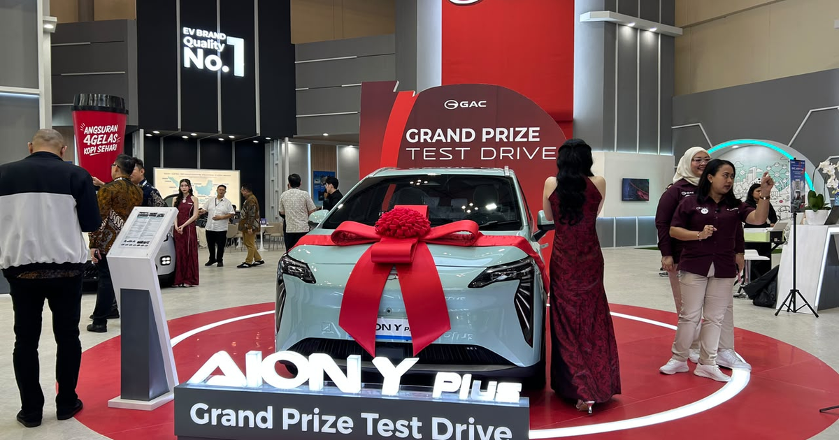 GIIAS 2026: GAC Tawarkan Undian AION Y Plus buat Pengunjung yang Test Drive
