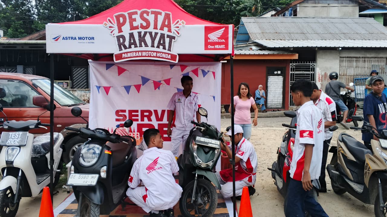 Asmo Sulsel Bawa Layanan Servis Kunjung dan Test Ride Honda EM1 e: Sampai ke Kantor Disdukcapil Ambon