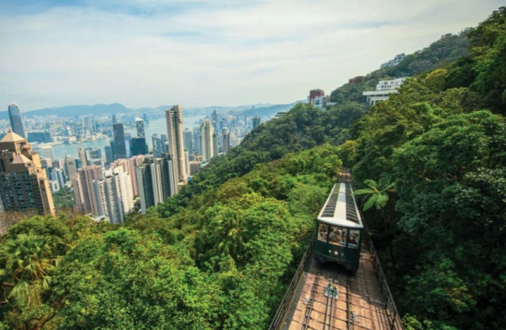 Peak Tram Hong Kong: Kereta Funicular Pertama di Asia yang Masih Beroperasi Hingga Kini