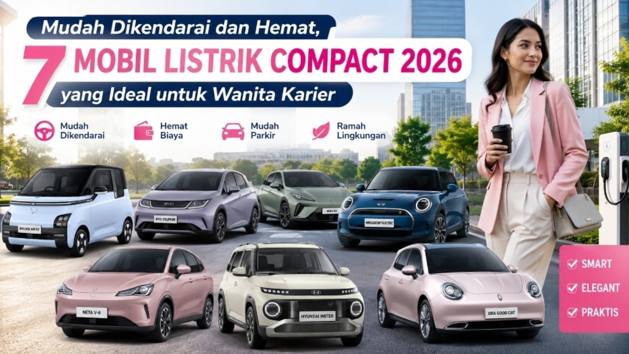 Review 7 Mobil Listrik Compact 2026: Pilihan Tepat untuk Wanita Karier, Tapi Jangan Ekspektasi Lebih