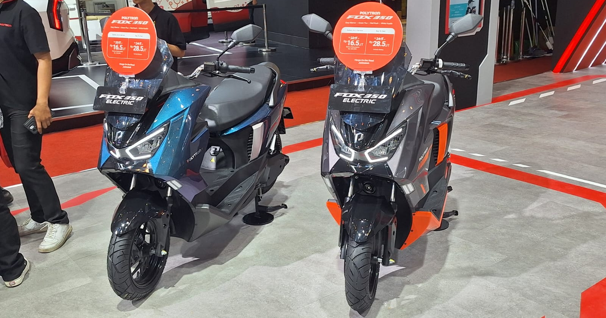 Harga Fox 350 Turun Lagi di GIIAS 2026: Subsidi Motor Listrik Polytron Bikin Kantong Lega