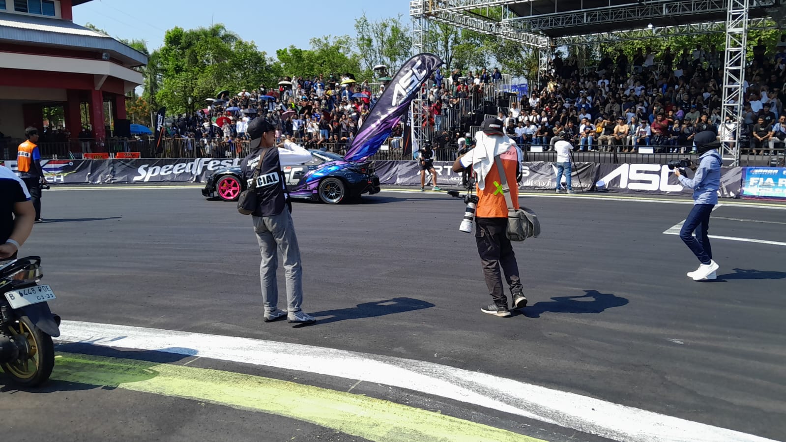 IMI Evaluasi Total Standar Keselamatan Kejurnas Drifting usai Tribun GOR Satria Purwokerto Ambruk
