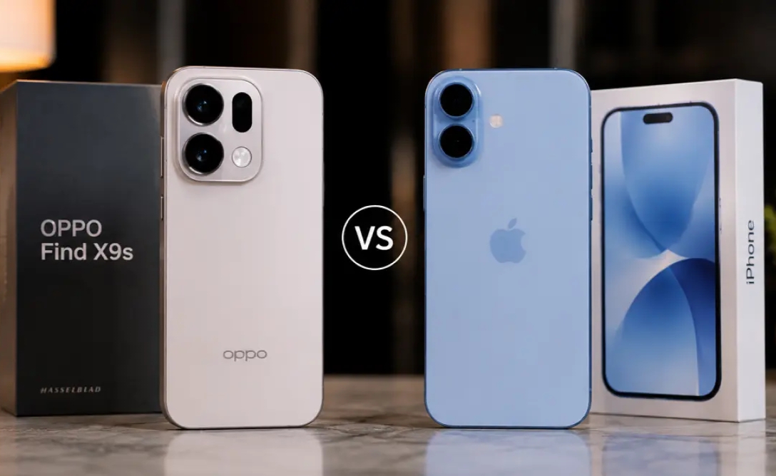 Oppo Find X9s vs iPhone 17: Baterai 7.025 mAh atau Ekosistem Apple, Mana yang Lebih Masuk Akal?