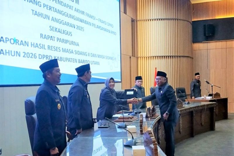 DPRD Barito Utara Setujui Raperda Pertanggungjawaban APBD 2025, Sorot SILPA Besar dan Kualitas Belanja Daerah
