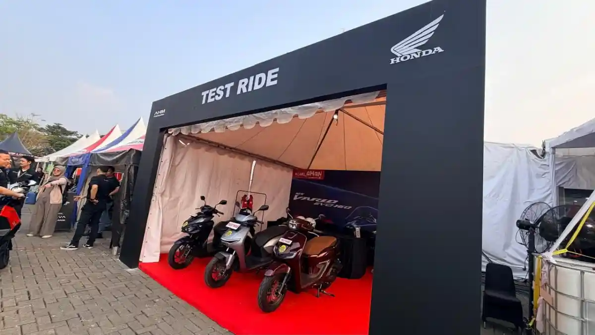 Test Ride Motor GIIAS 2026: SIM C Wajib, Batas Kecepatan Cuma 20 km/jam, dan Biaya Rusak Ditanggung Pengendara