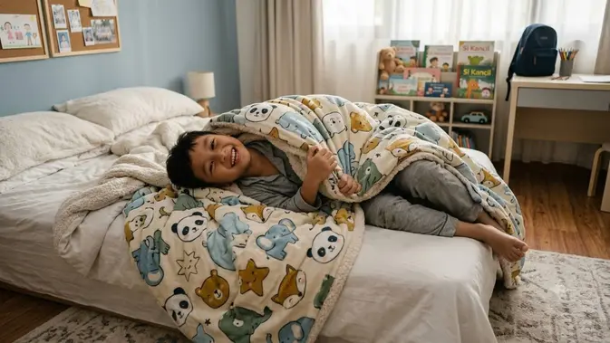 Panduan Memilih Selimut Anak yang Tepat untuk Tidur Lebih Nyaman dan Berkualitas