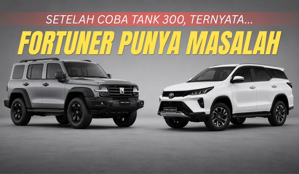 GWM Tank 300 Diesel Meluncur, Fortuner dan Pajero Sport Dihadang Fitur Modern dan Torsi 480 Nm
