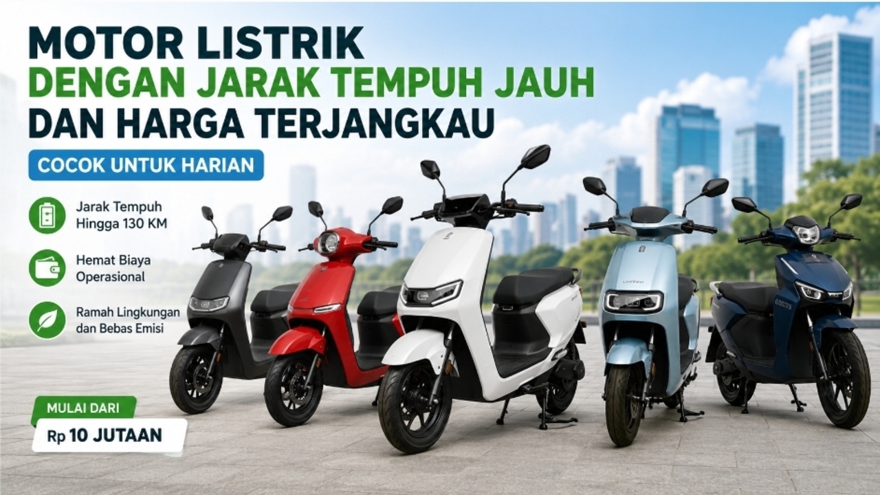 Review Motor Listrik Jarak Jauh Harga 10 Jutaan: Fox-R Paling Menarik, tapi Klaim 130 Km Wajib Dikaji Ulang