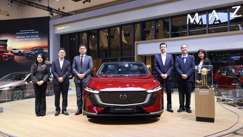 Mazda 6e Fastback Resmi Meluncur di GIIAS 2026, Harga Rp 850 Juta dengan Baterai 78 kWh