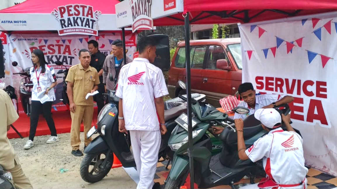 Honda EM1 e: Datang ke Kantor: Test Ride & Servis Gratis di Disdukcapil Ambon