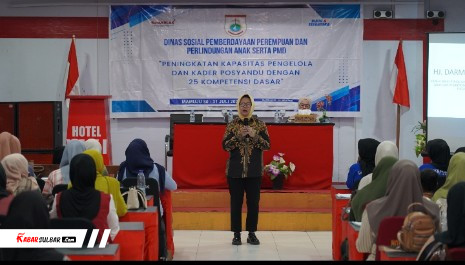 25 Kompetensi Dasar Kader Posyandu Jadi Kunci Transformasi Layanan Primer di Mamuju, Kadinsos P3APMD Sulbar Tekankan Deteksi Dini Stunting