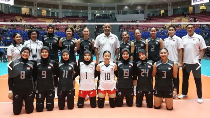 Timnas Voli Putri Indonesia Kalah 1-3 dari Thailand di Laga Pembuka SEA V Women's Cup 2026