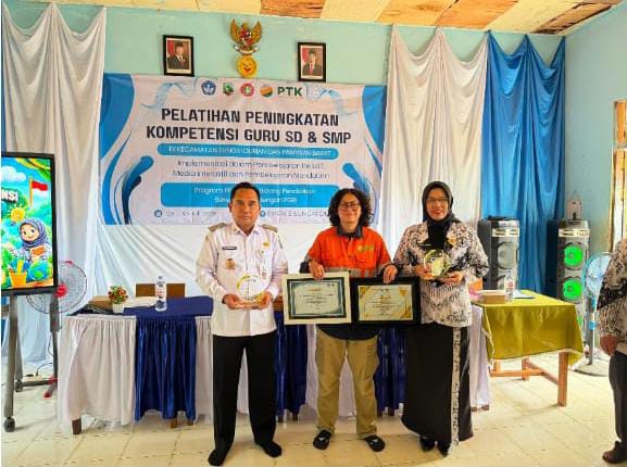 70 Guru SD dan SMP di Sungai Durian dan Pamukan Barat Ikuti Pelatihan Kompetensi Bersama PT Pelsart Tambang Kencana