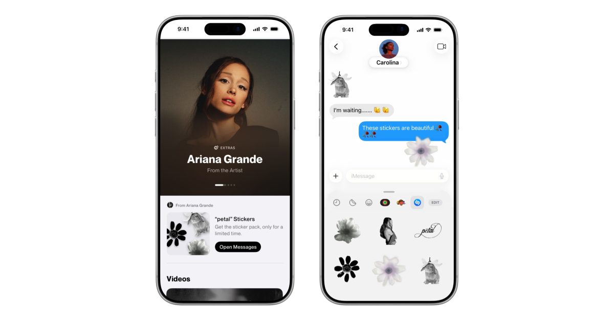 Aplikasi Shazam Rilis Stiker Eksklusif Bertema Album Baru Ariana Grande